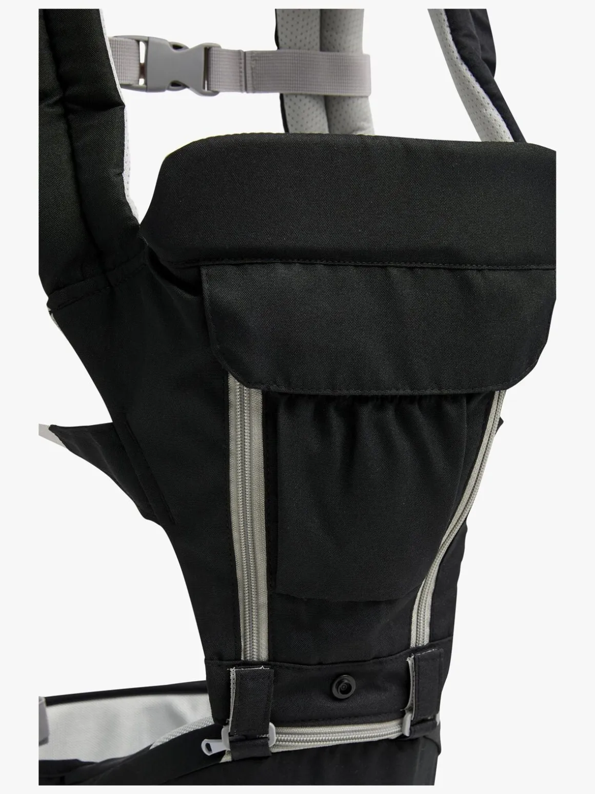 Beemoo CARE Carry Comfort 4-in-1 Bæresele & Hoftesæde, Black