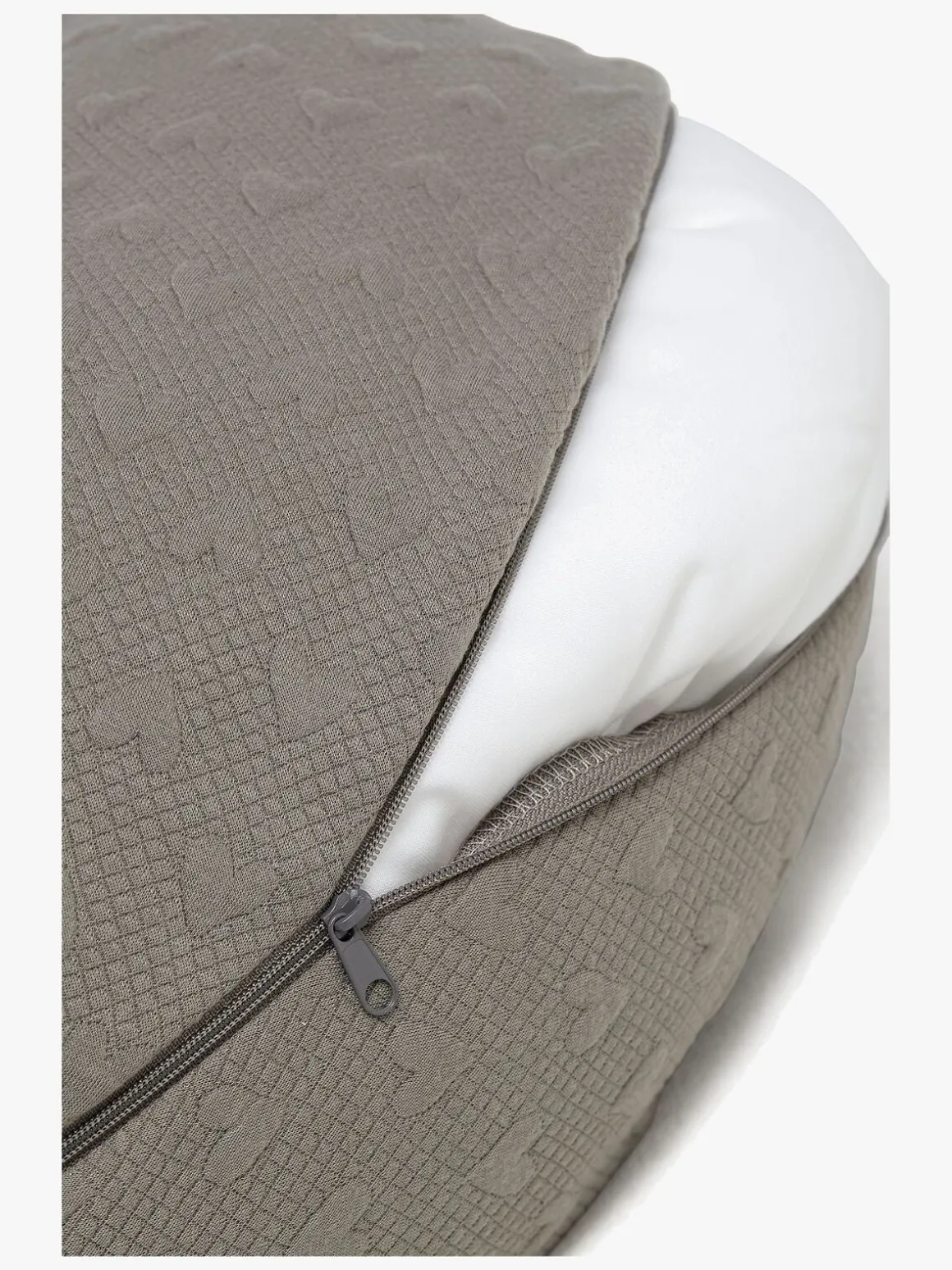 Beemoo CARE Cozy Graviditets- og Ammepude, Hearted Beige