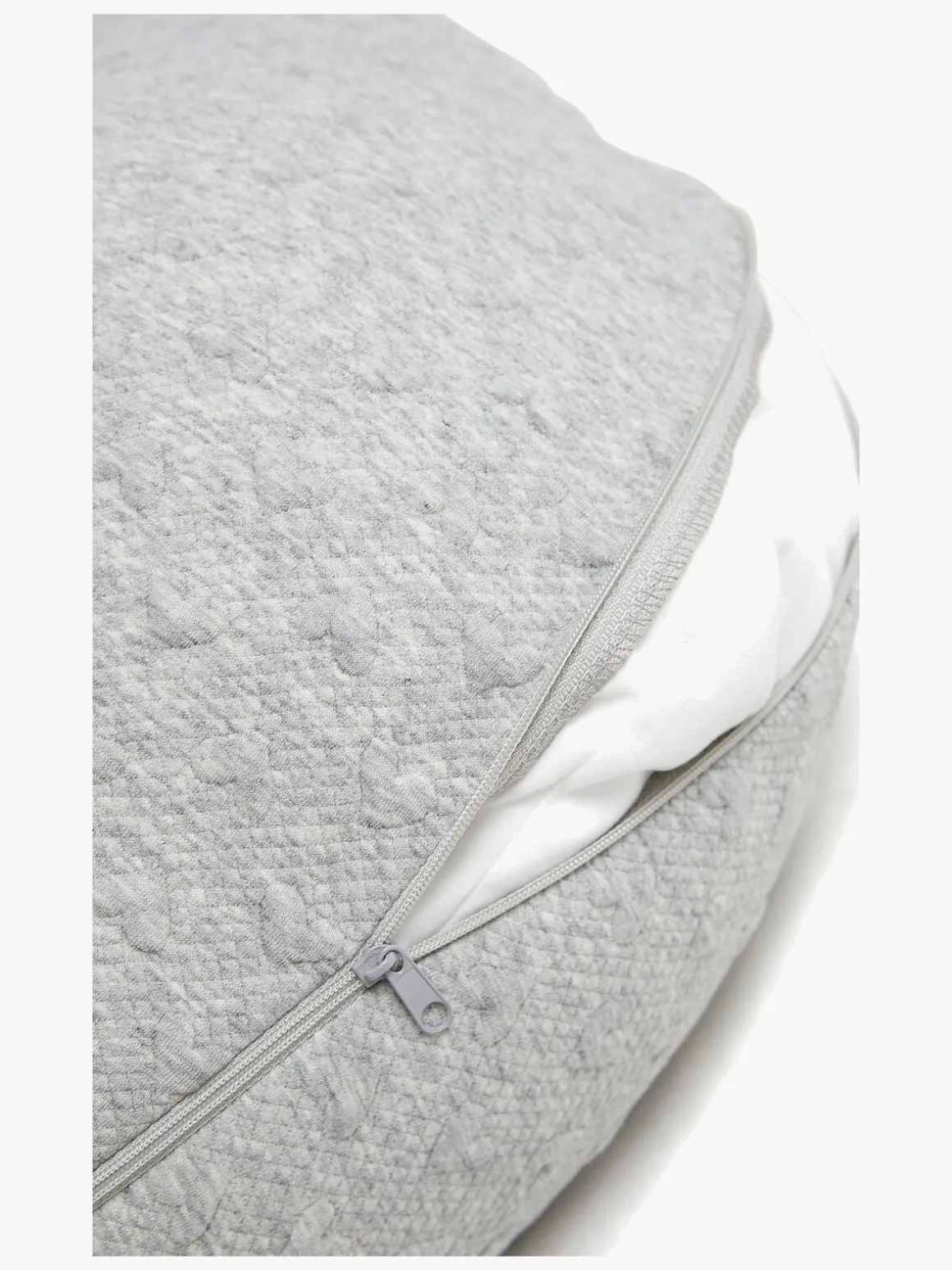 Beemoo CARE Cozy Graviditets- og Ammepude, Hearted Grey