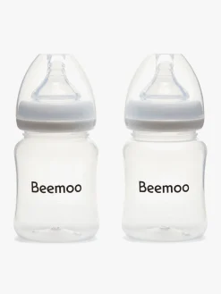 Beemoo CARE Duo Elektrisk Dobbelt Brystpumpe inkl. Modermælksposer & Modermælksflaske 180 ml 2-pak