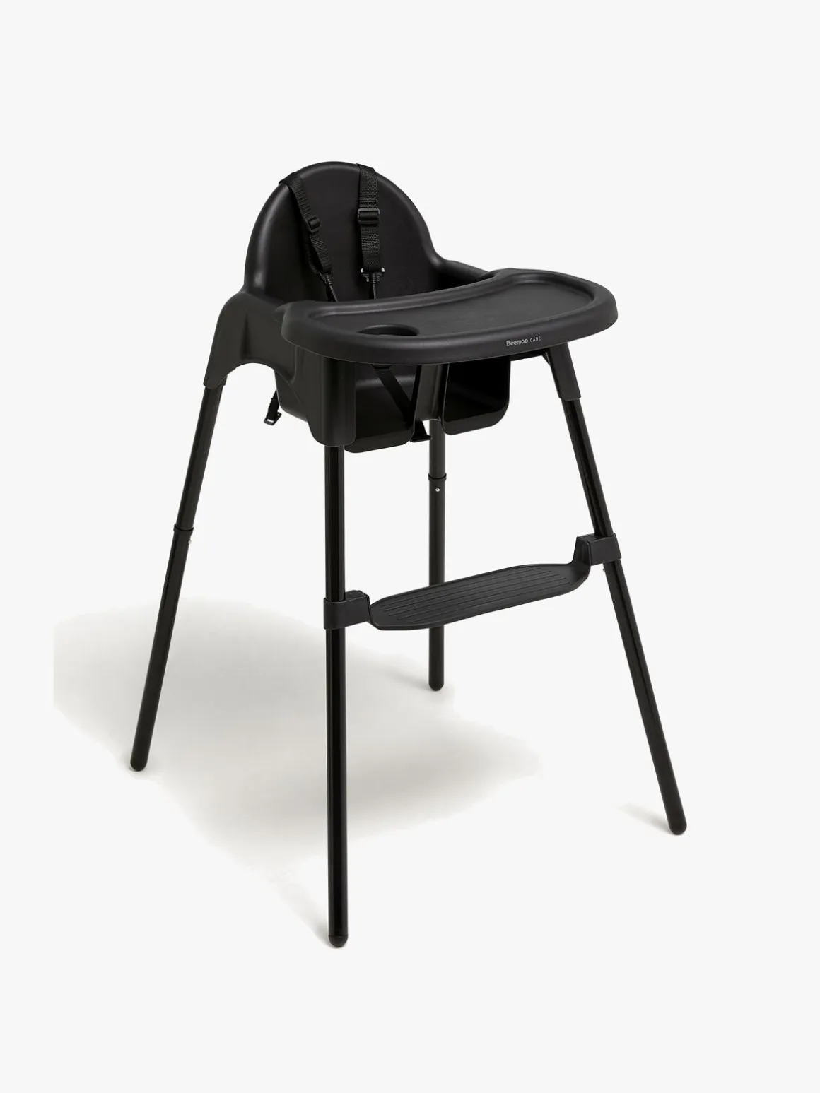 Beemoo CARE Eat Højstol, Pepper Black