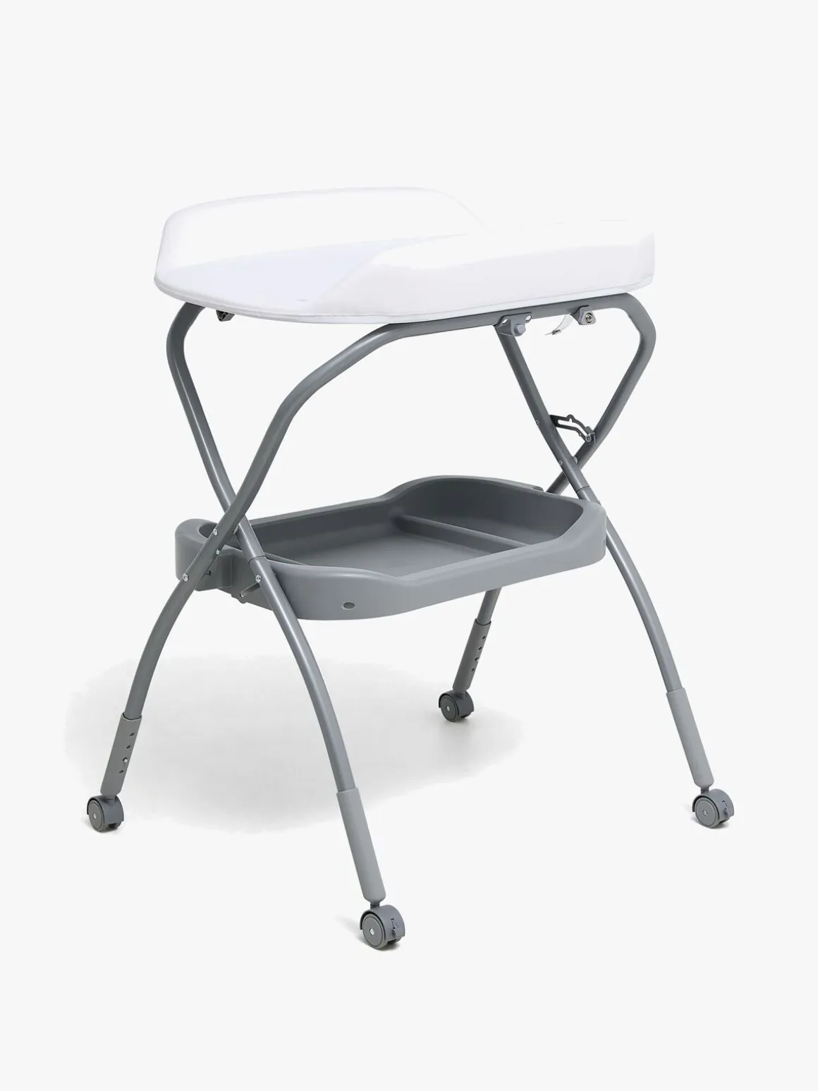Beemoo CARE Flex Puslebord med Badekar, Dark Grey