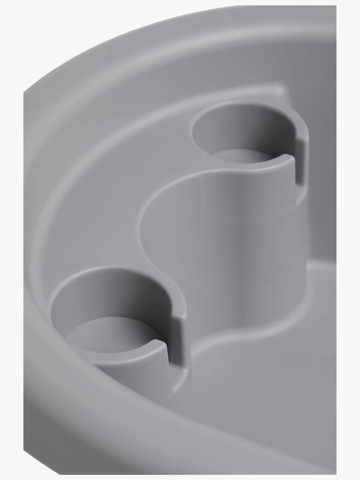 Beemoo CARE Flex Puslebord med Badekar, Dark Grey