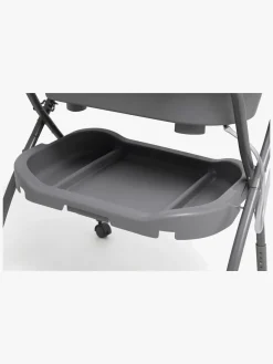 Beemoo CARE Flex Puslebord med Badekar, Dark Grey