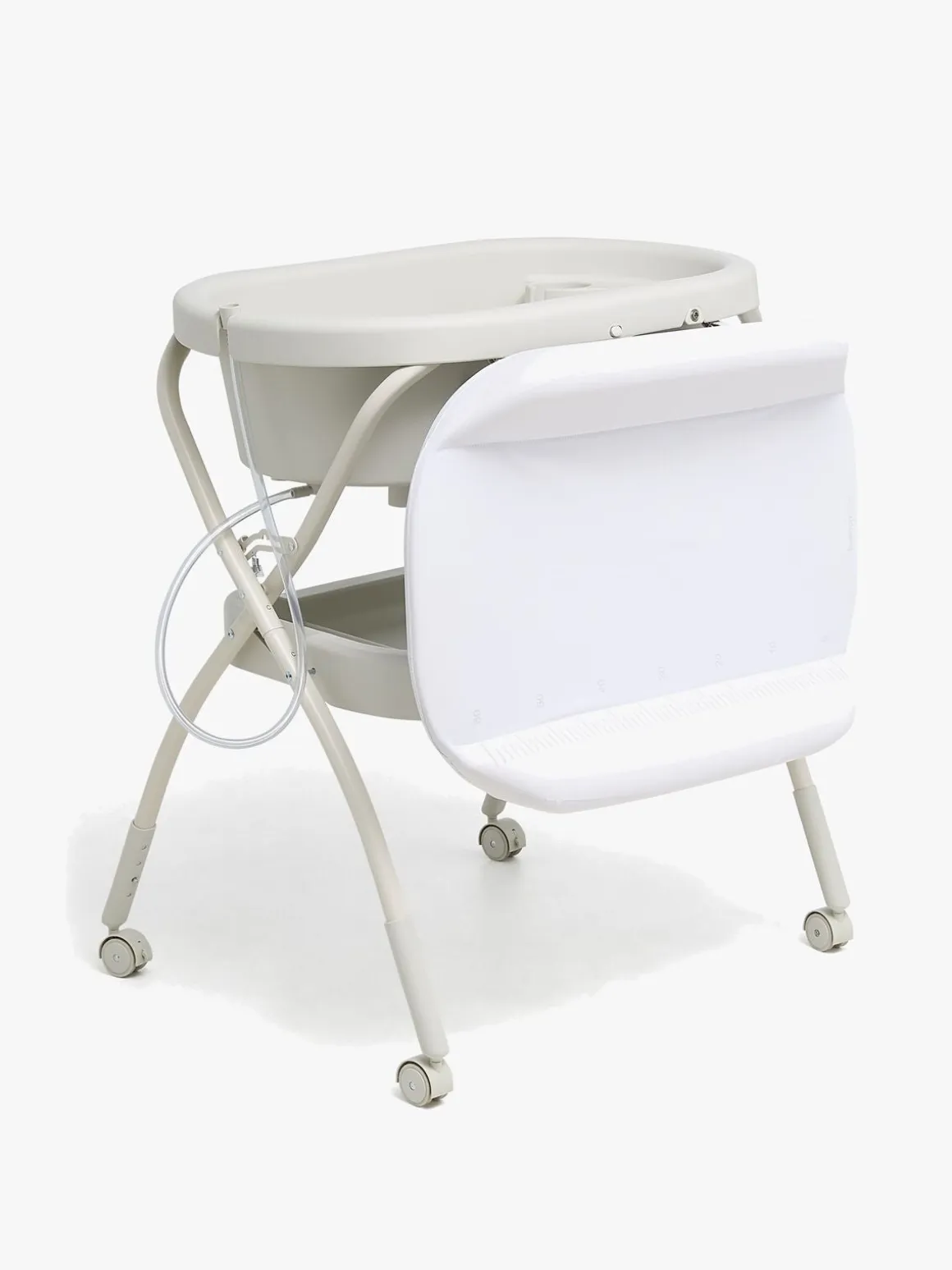 Beemoo CARE Flex Puslebord med Badekar, Soft Beige
