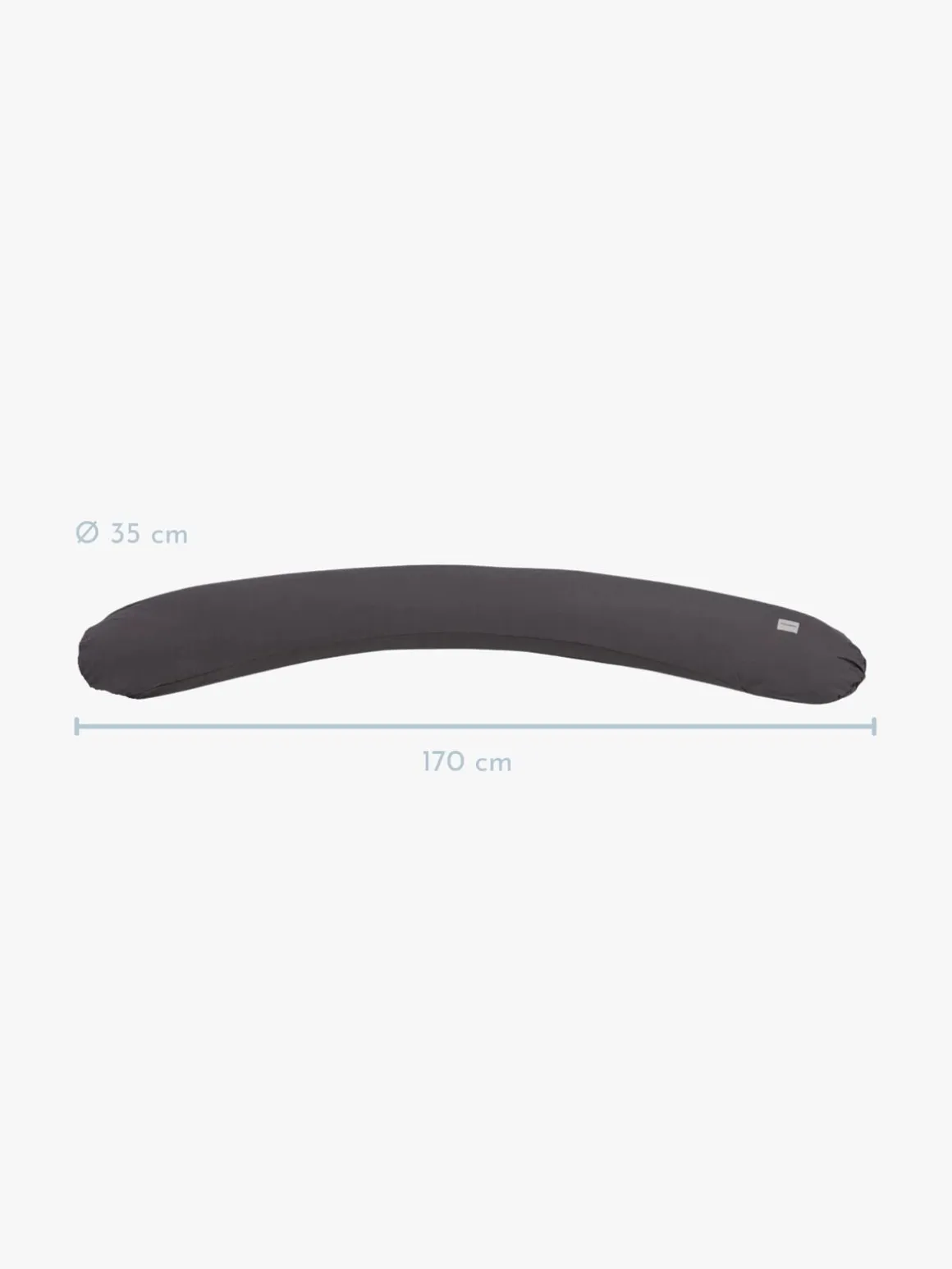 Beemoo CARE Graviditets- & Ammepude, Dark Grey