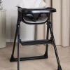 Beemoo CARE Harmony Højstol inkl. Hynde, All Black/Beige