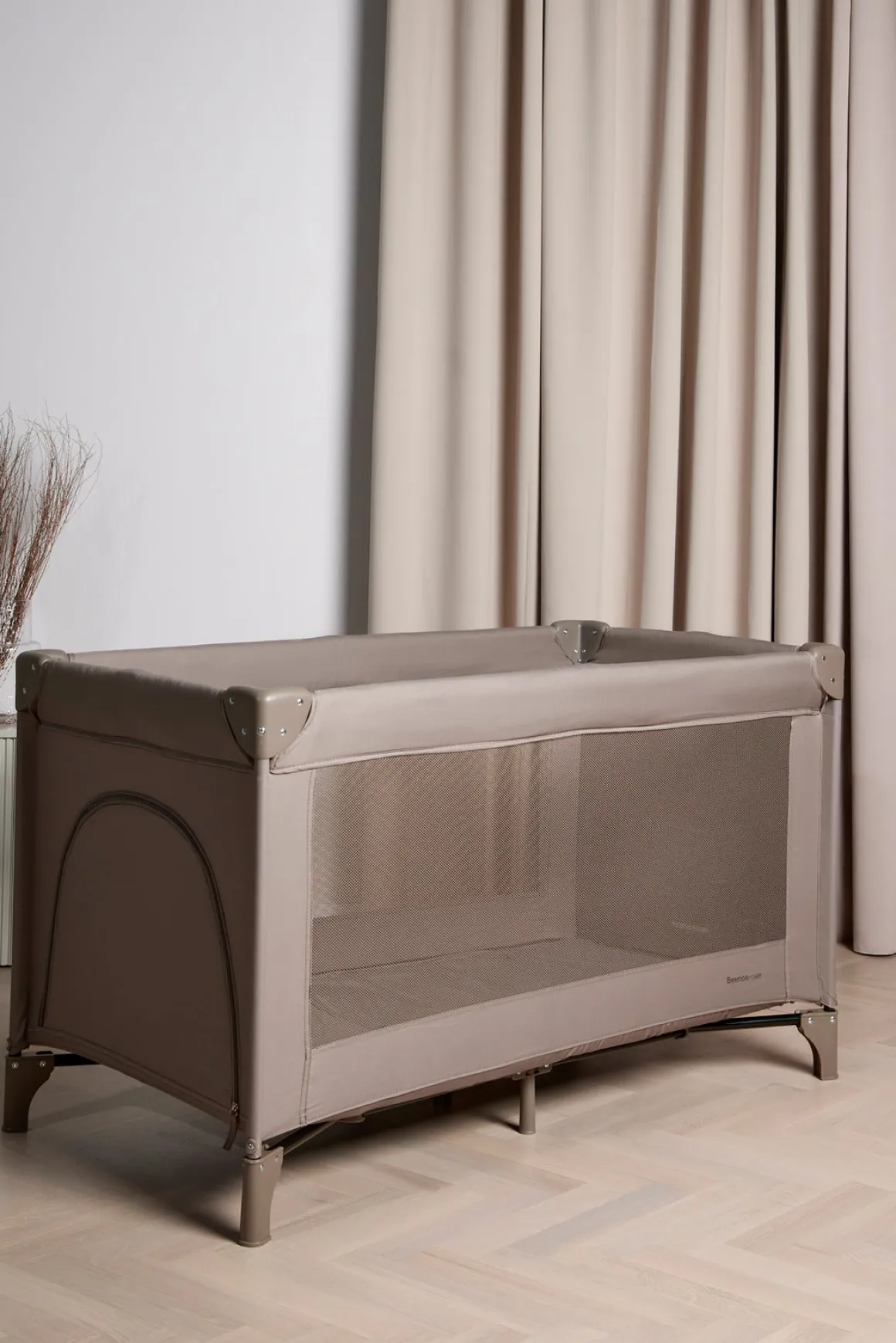 Beemoo CARE QuickFold Weekendseng, Taupe