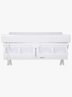 Beemoo CARE Sammenfoldeligt Puslebord m. Badekar, Hvid