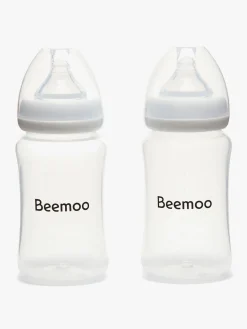 Beemoo CARE Wearable Elektrisk Brystpumpe Single inkl. Modermælksflaske 240 ml 2-pak
