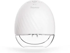Beemoo CARE Wearable Elektrisk Brystpumpe Single inkl. Modermælksflaske 180 ml 2-pak