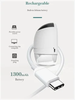 Beemoo CARE Wearable LED Elektrisk Brystpumpe Dobbelt