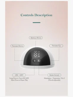 Beemoo CARE Wearable LED Elektrisk Brystpumpe Single
