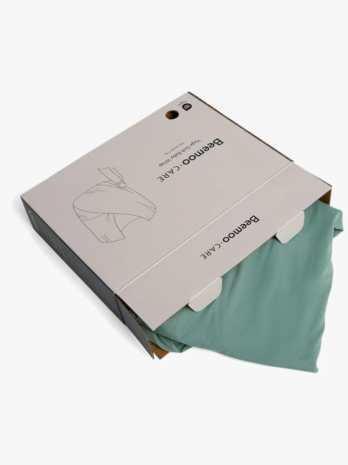 Beemoo CARE Yoga Tech Strækvikle, Pine Green
