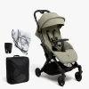 Beemoo Easy Fly Lux 4 Klapvogn inkl. Tilbehørspakke, Spring Green