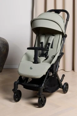 Beemoo Easy Fly Lux 4 Klapvogn inkl. Tilbehørspakke, Spring Green