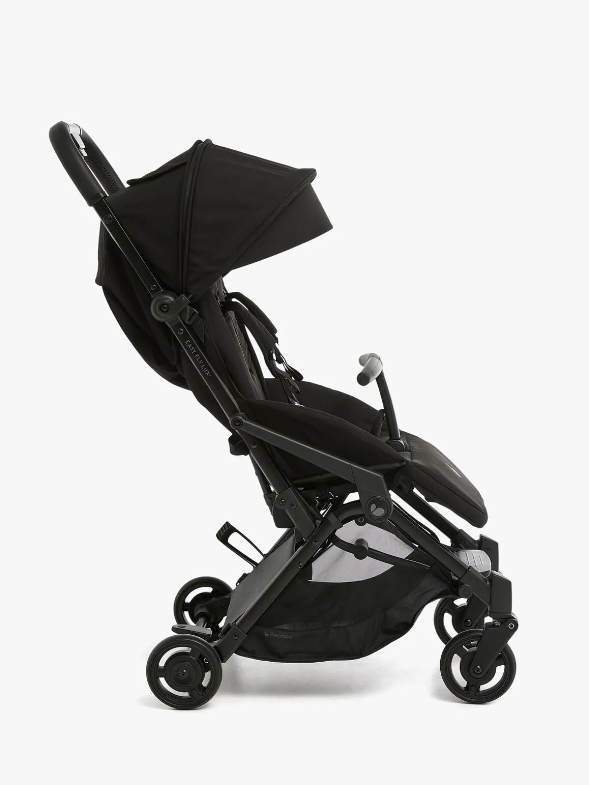Beemoo Easy Fly Lux 4 Klapvogn, Jet Black