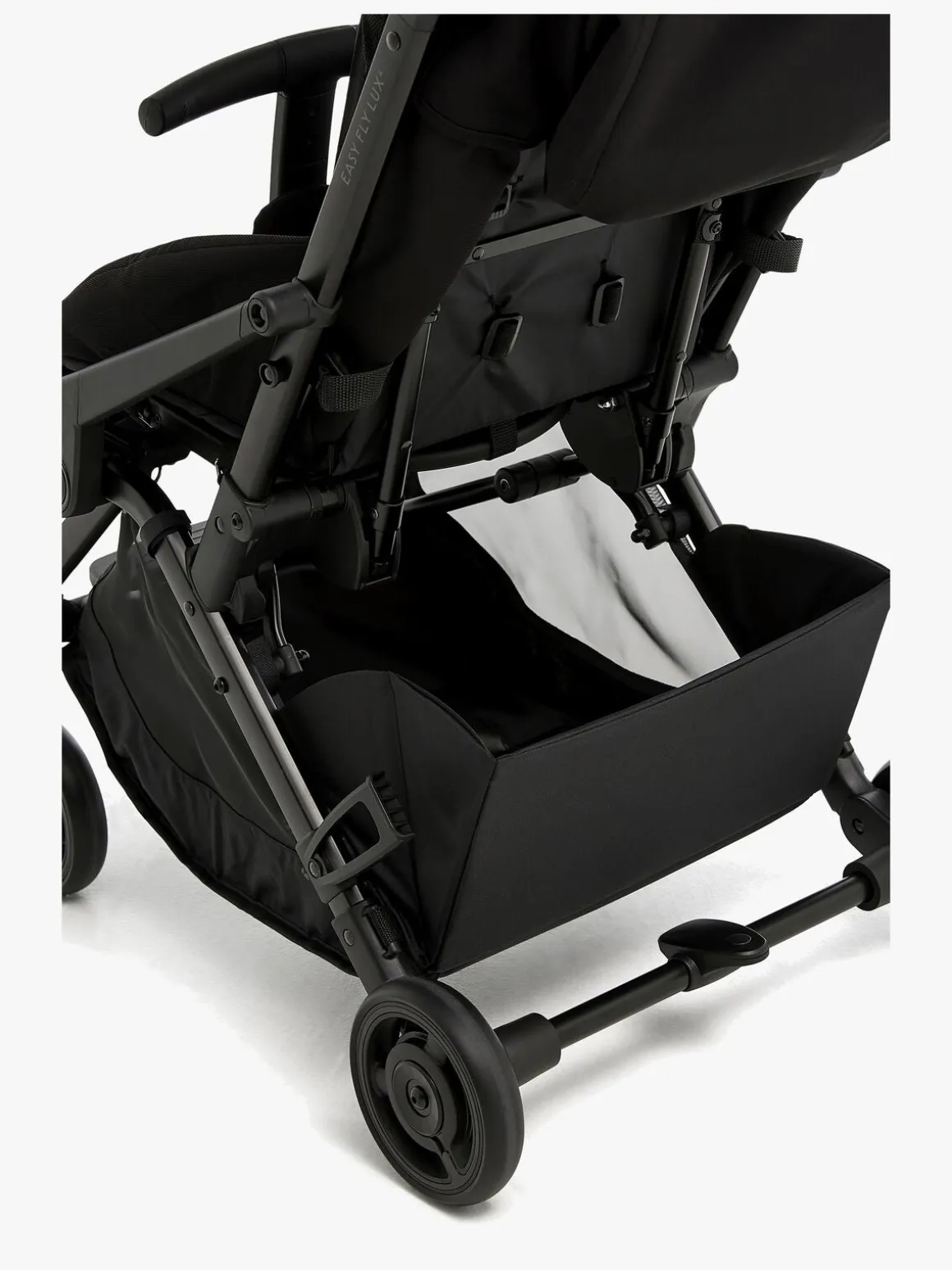 Beemoo Easy Fly Lux 4 Klapvogn, Jet Black