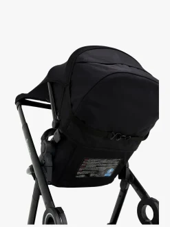 Beemoo Elastisk UV Solbeskyttelse til Vogn & Autostol Baby, Black