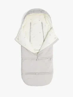 Beemoo Light Kørepose inkl. Forlængerdel, Beige Swallow