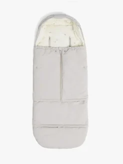 Beemoo Light Kørepose inkl. Forlængerdel, Beige Swallow