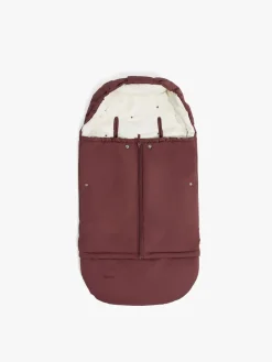 Beemoo Light Kørepose inkl. Forlængerdel, Maroon Berry