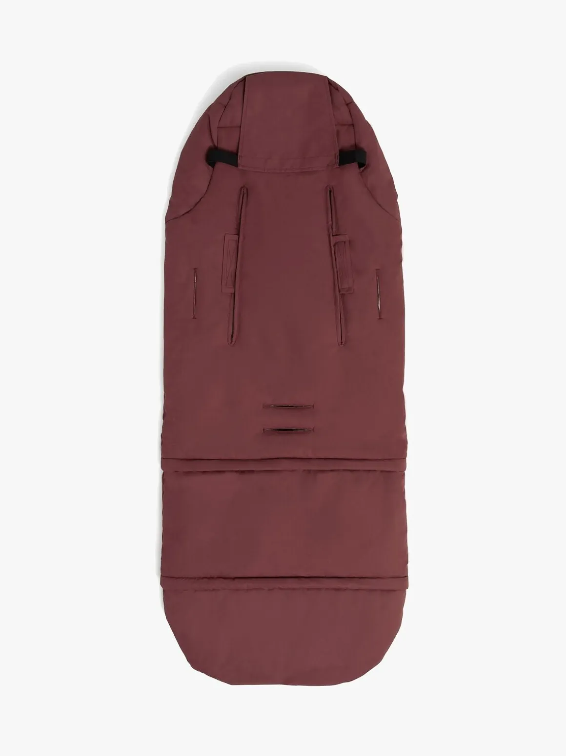 Beemoo Light Kørepose inkl. Forlængerdel, Maroon Berry