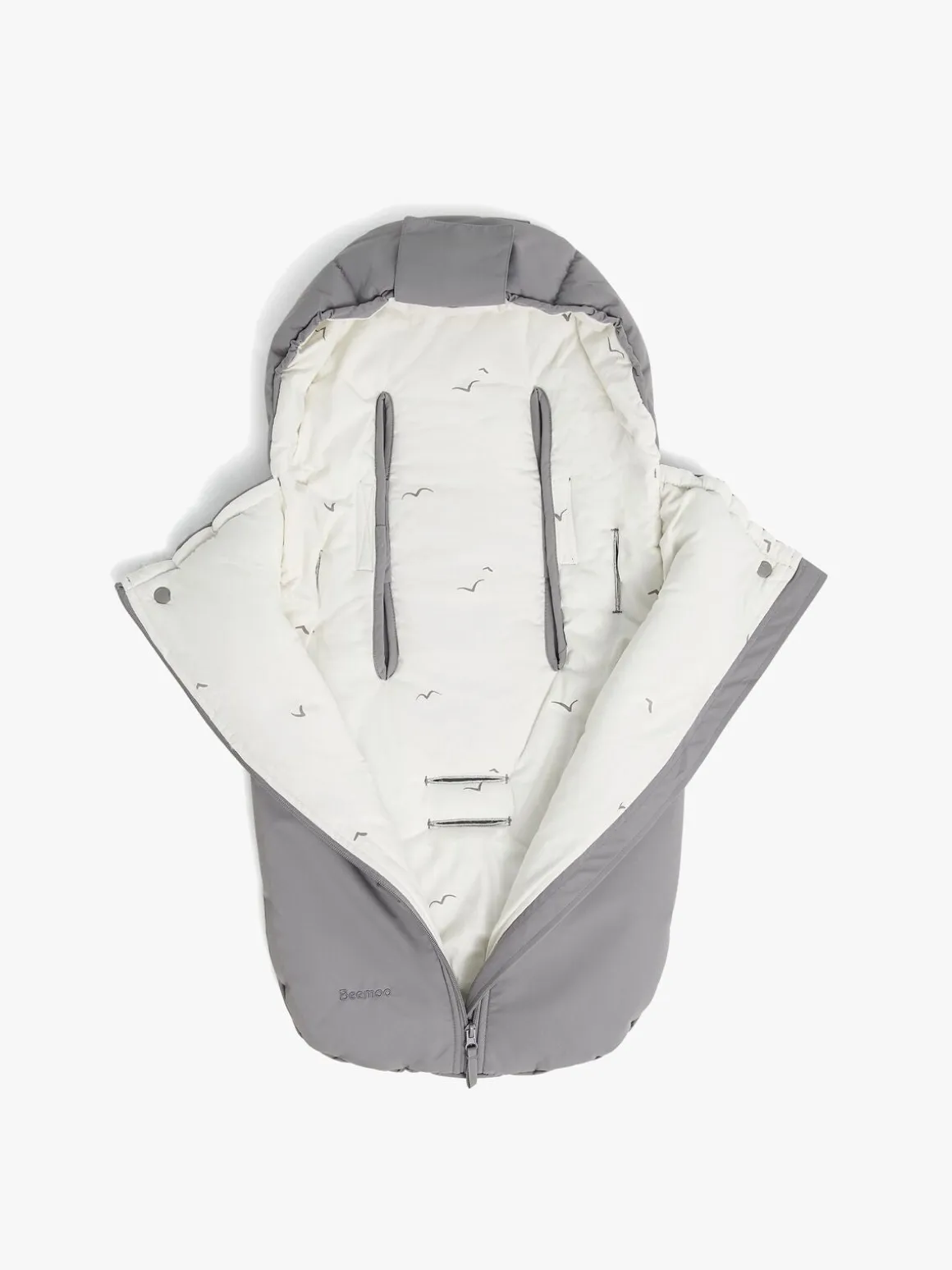 Beemoo Light Minikørepose, Grey Swallow