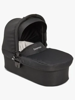 Beemoo Maxi 4 Duovogn inkl. Route i-Size Autostol Baby, Black Silver/Black Stone