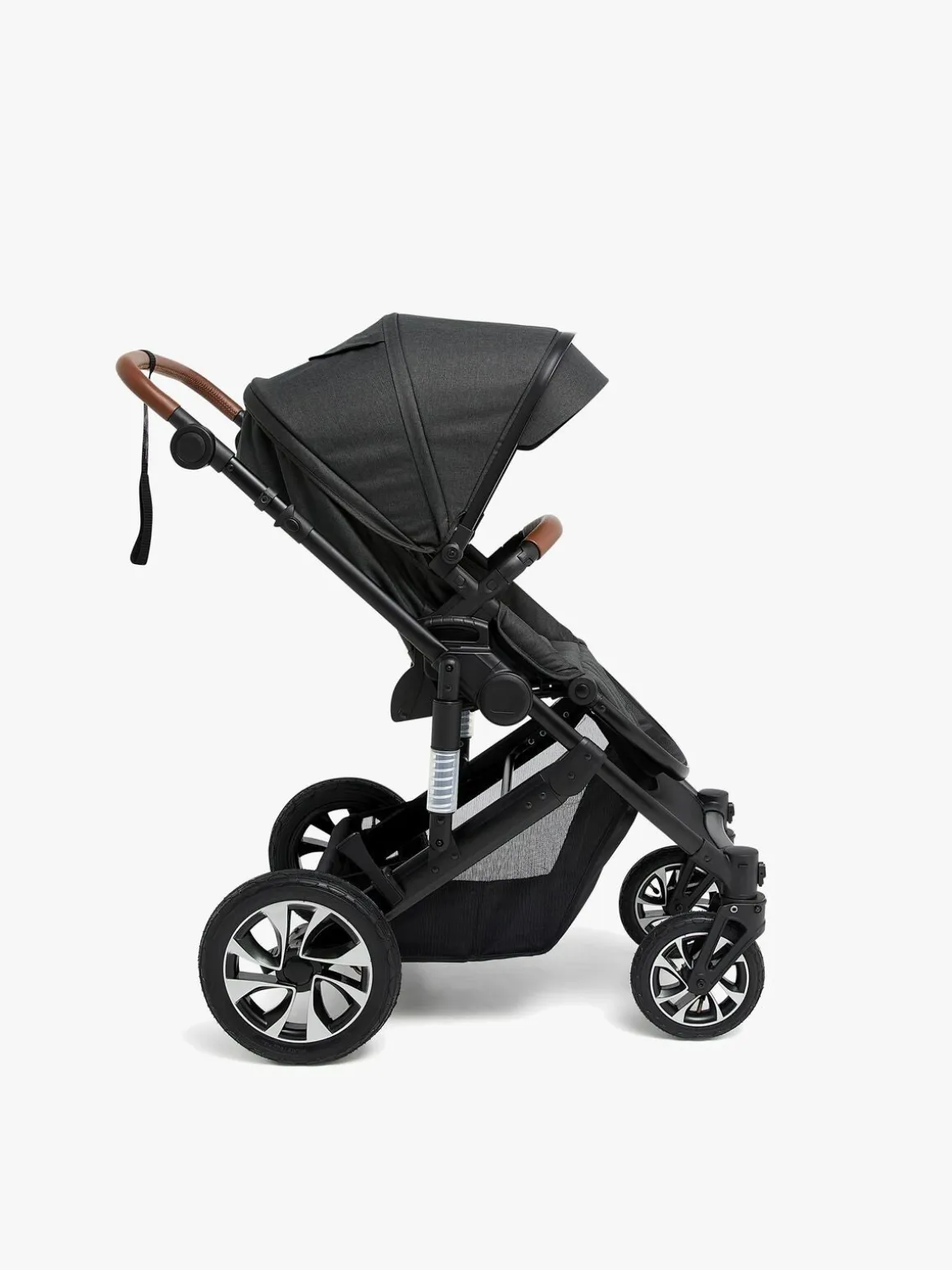 Beemoo Maxi 4 Klapvogn, Black/Black