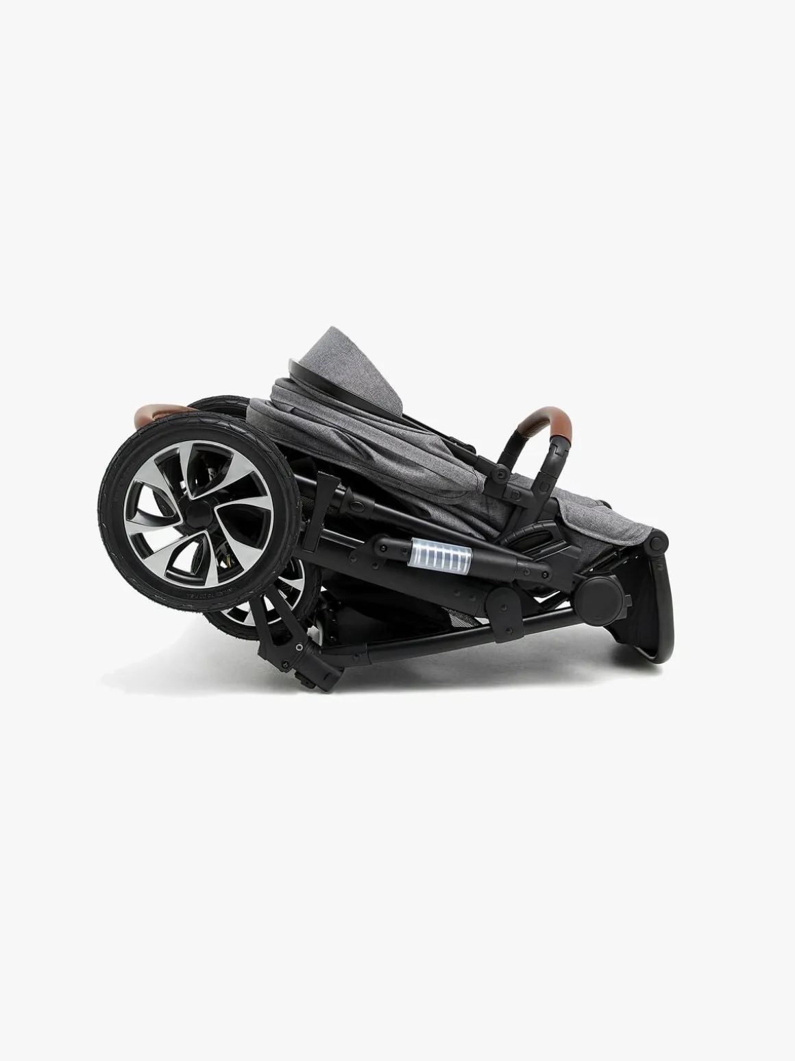 Beemoo Maxi 4 Klapvogn, Grey/Black