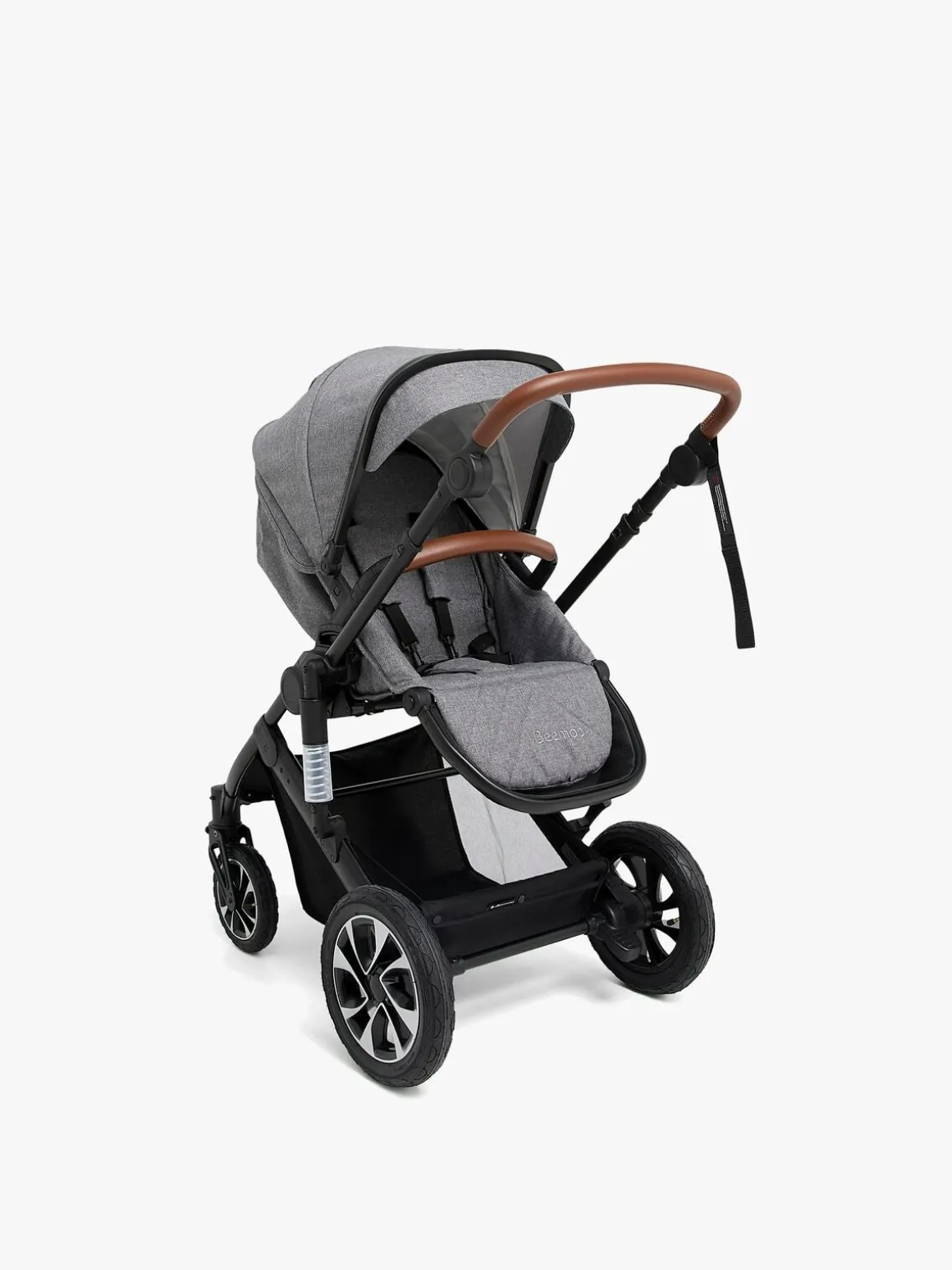 Beemoo Maxi 4 Klapvogn, Grey/Black