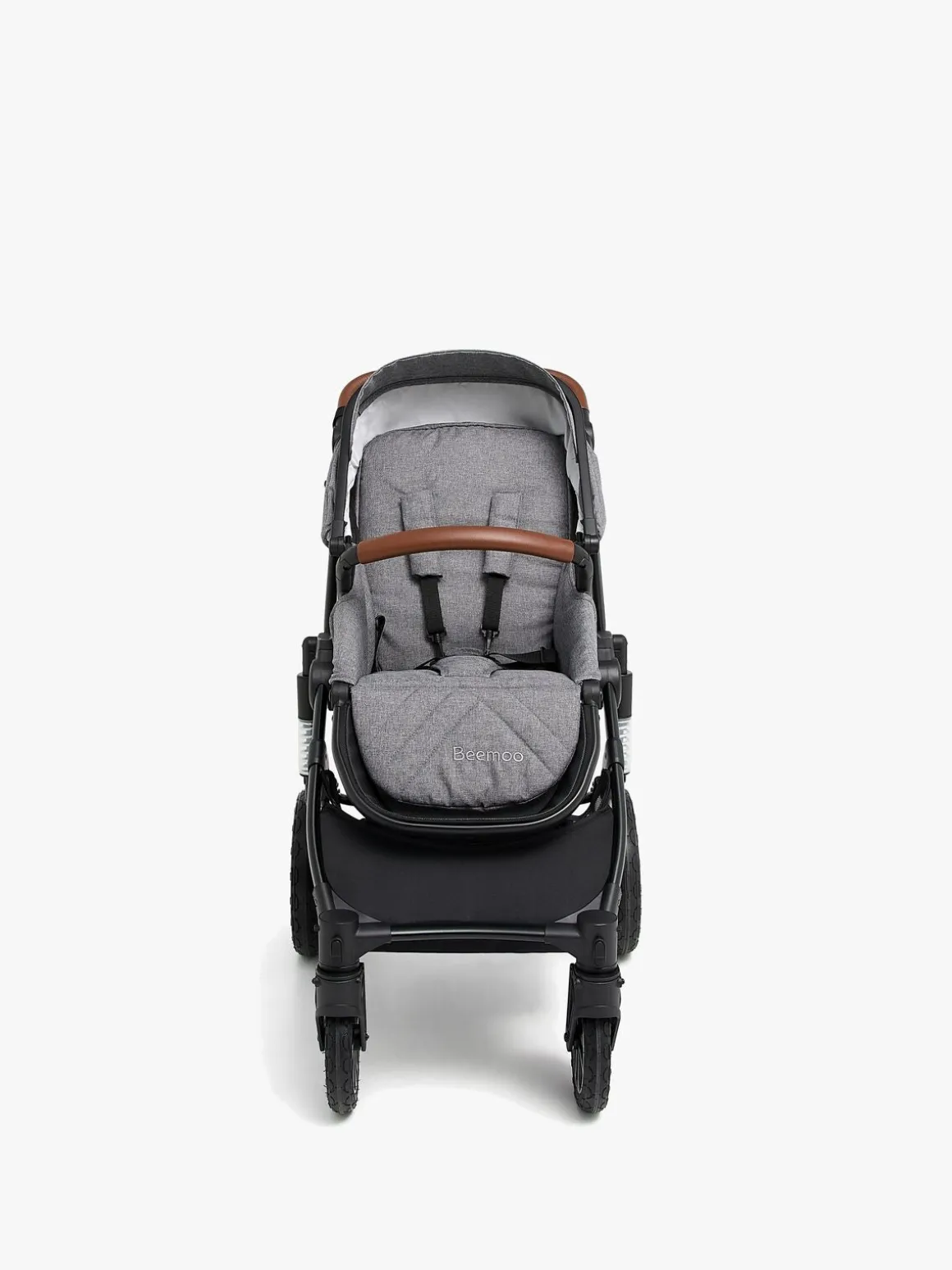 Beemoo Maxi 4 Klapvogn, Grey/Black