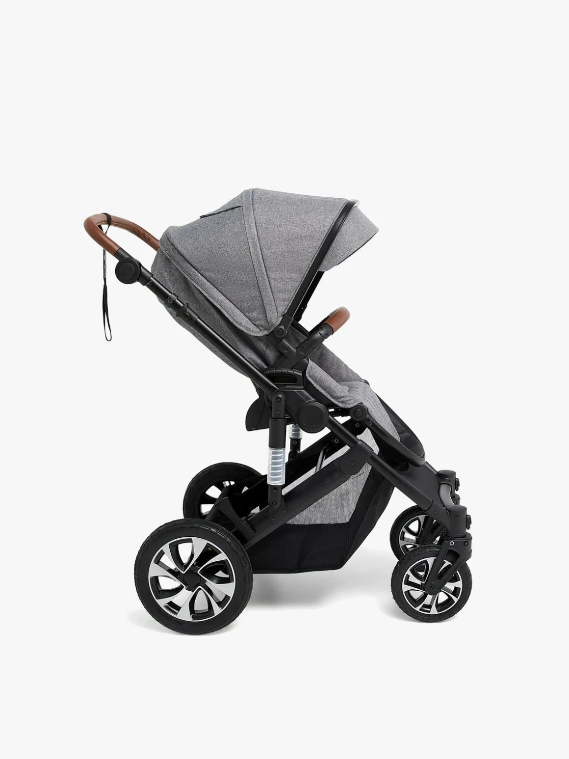 Beemoo Maxi 4 Klapvogn, Grey/Black