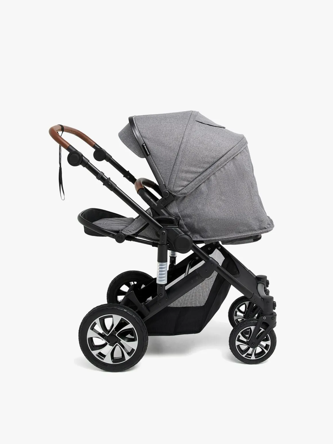Beemoo Maxi 4 Klapvogn, Grey/Black
