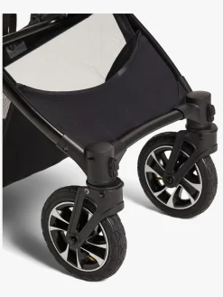 Beemoo Maxi 4 Twin Søskendevogn, Grey Melange/Black