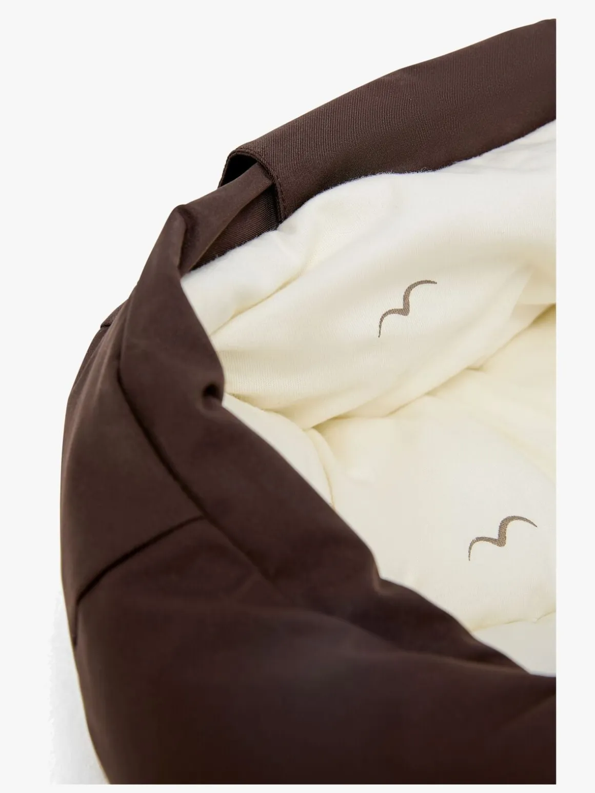 Beemoo Mini Vinterkørepose, Dark Brown/Swallow
