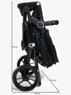 Beemoo Move 2-in-1 Kombivogn, Black