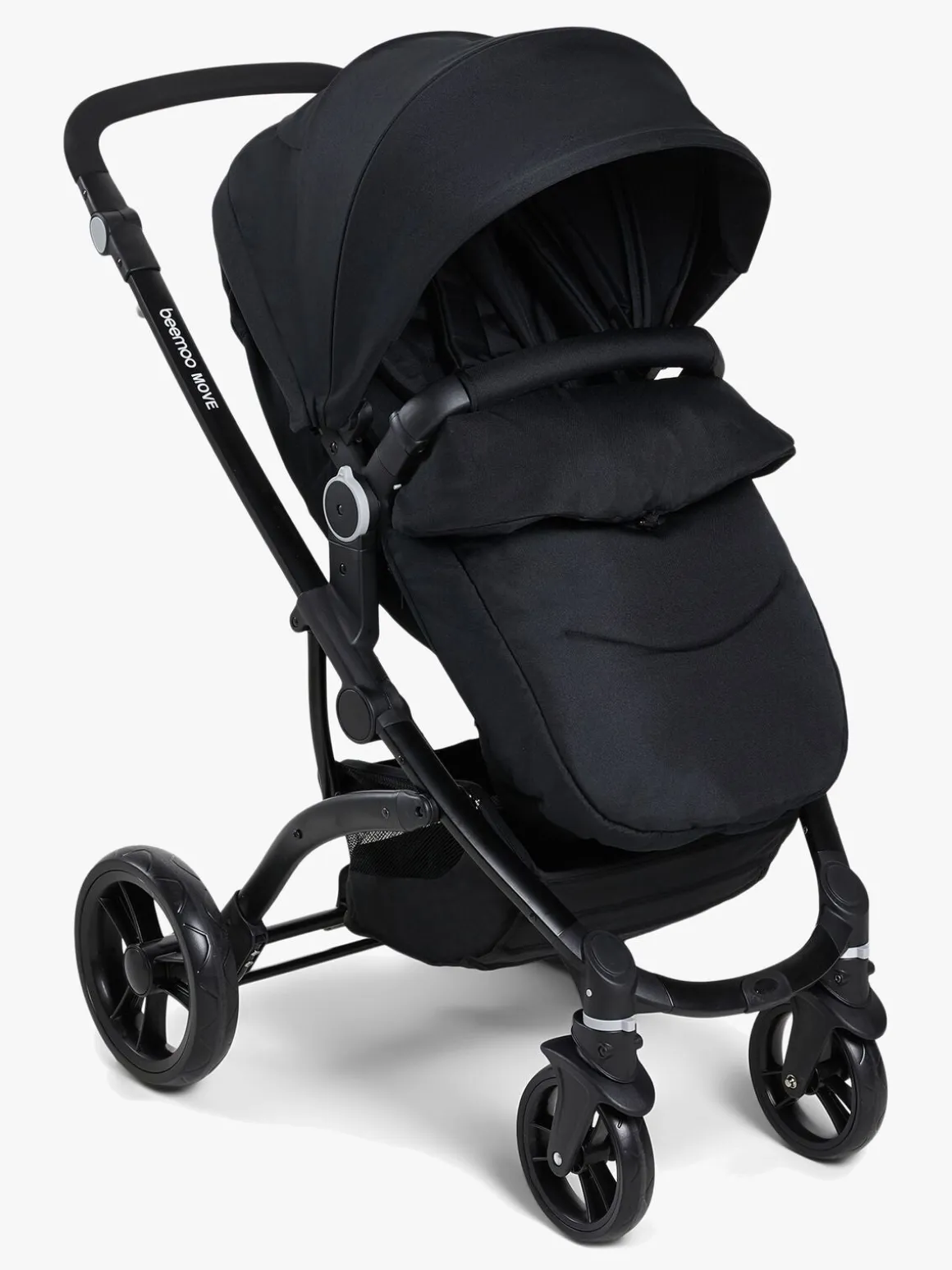 Beemoo Move 2-in-1 Kombivogn, Black