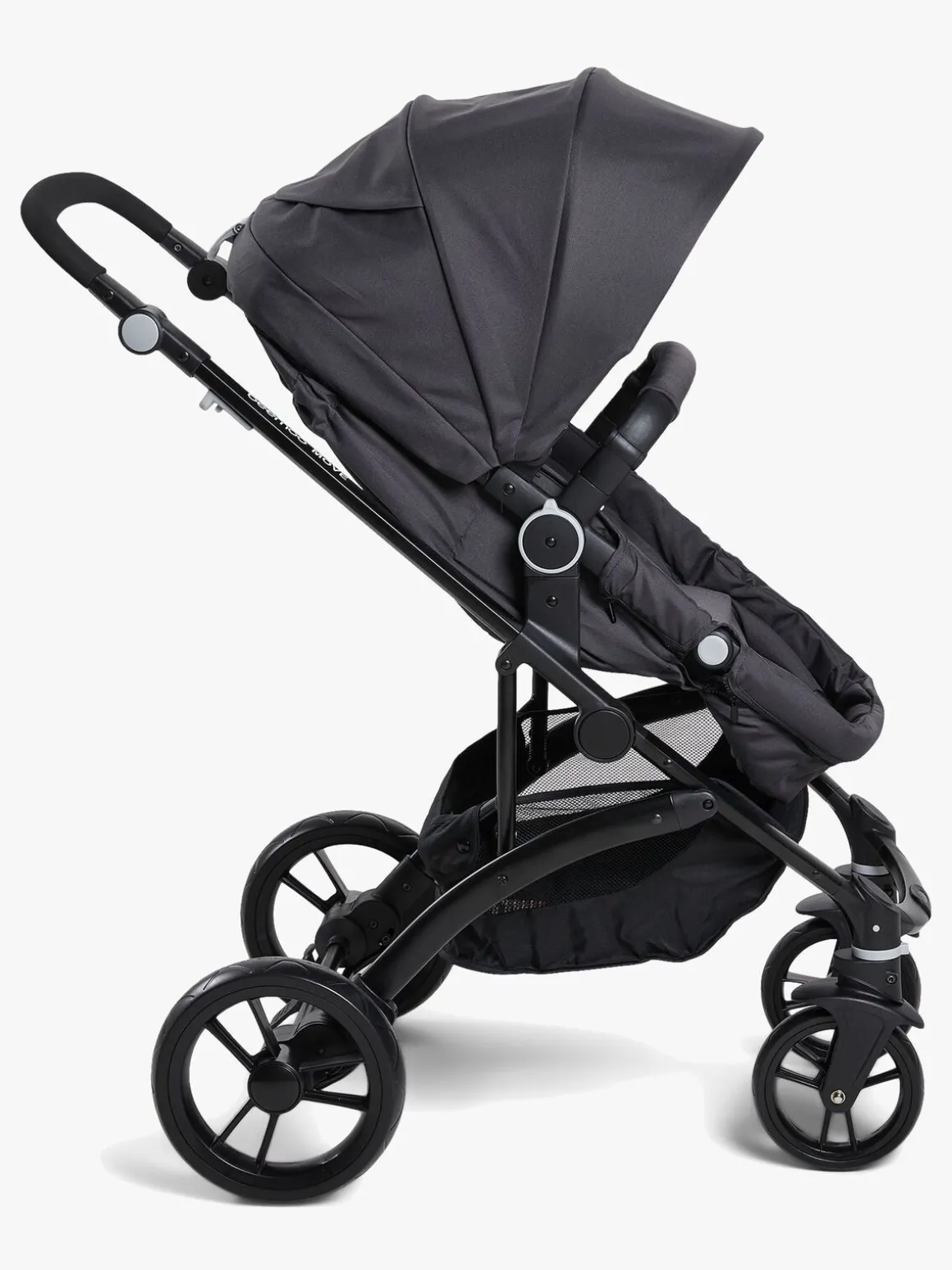Beemoo Move 2-in-1 Kombivogn, Asphalt