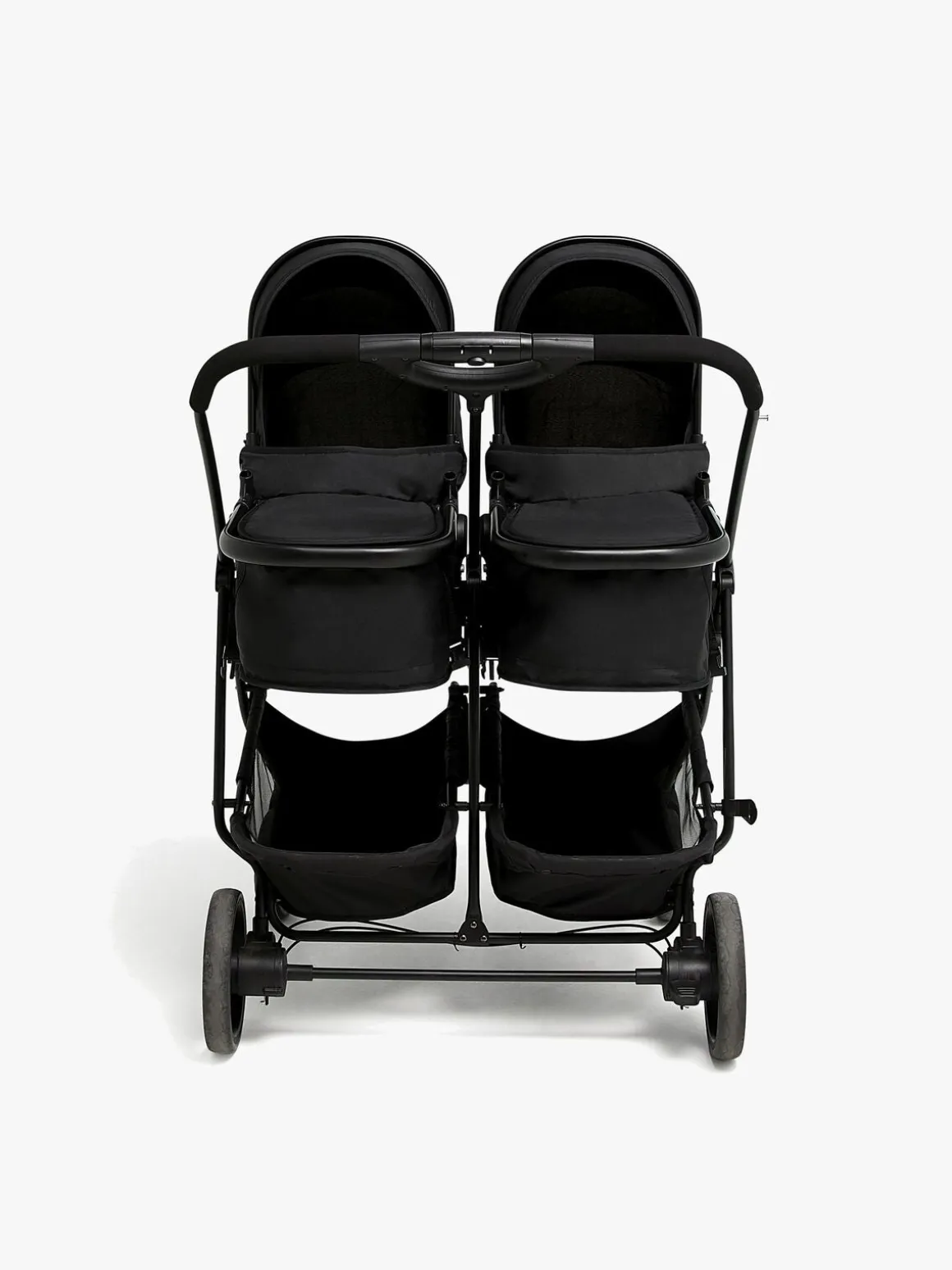 Beemoo Move Twin 2-in-1 Søskendevogn, Black