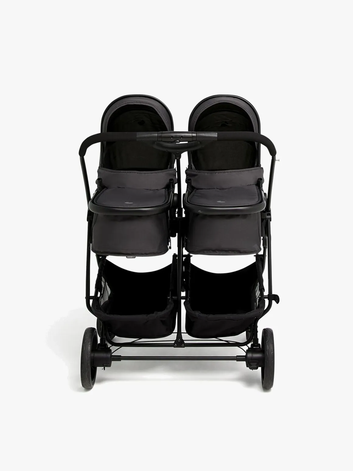 Beemoo Move Twin 2-in-1 Søskendevogn, Asphalt