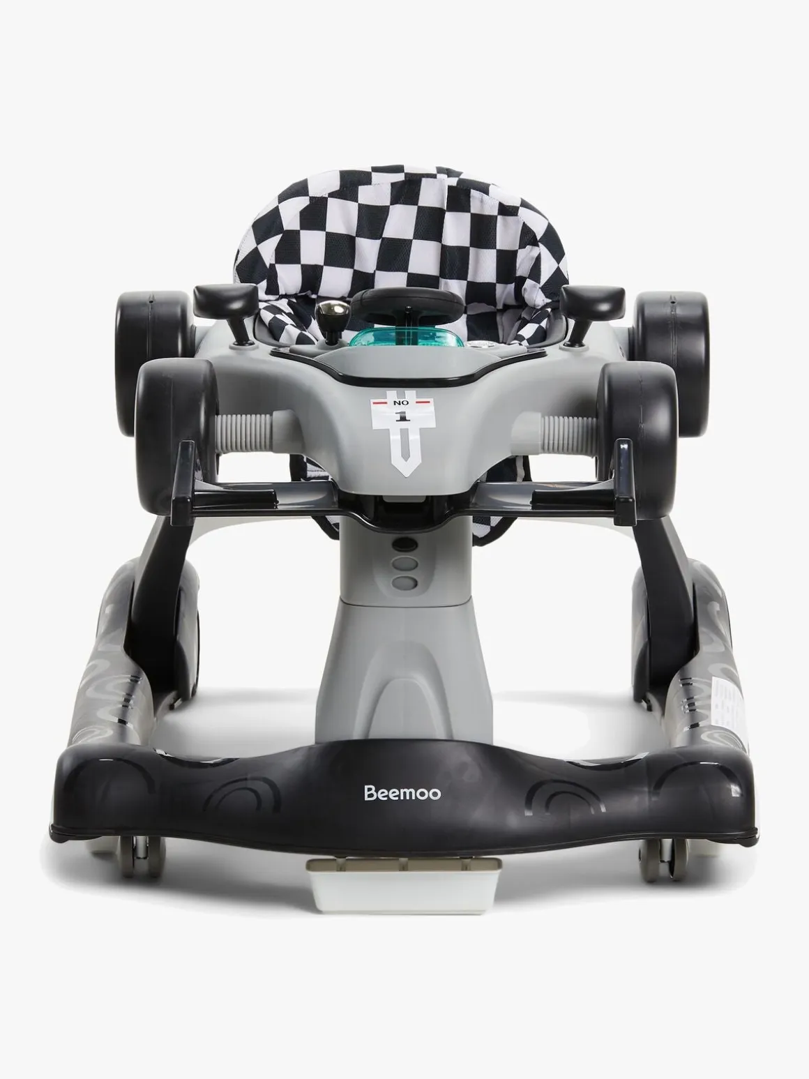 Beemoo PLAY Bil Gåstol, Cool Grey