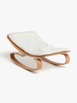 Beemoo PLAY Nordic Skråstol, White/Wood