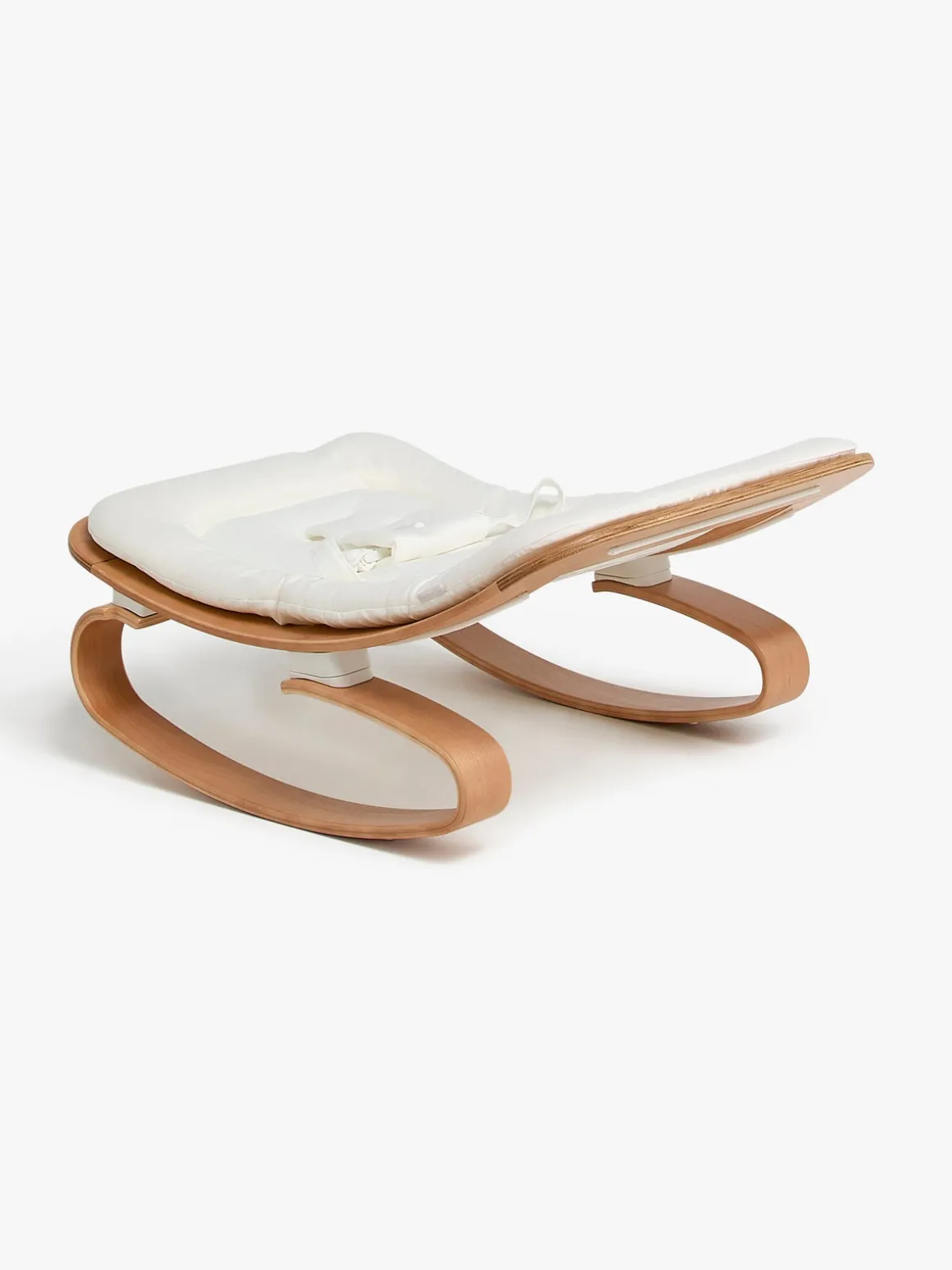Beemoo PLAY Nordic Skråstol, White/Wood