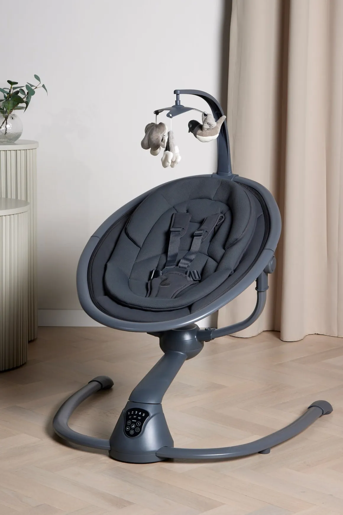 Beemoo PLAY Rocker 2 Skråstol, Ash Grey