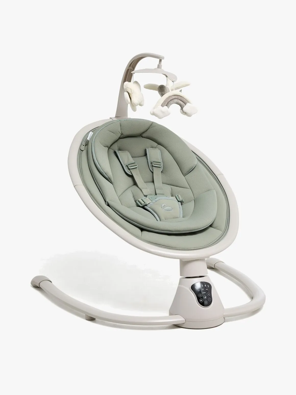 Beemoo PLAY Rocker Low 2 Skråstol, Sage/Sand