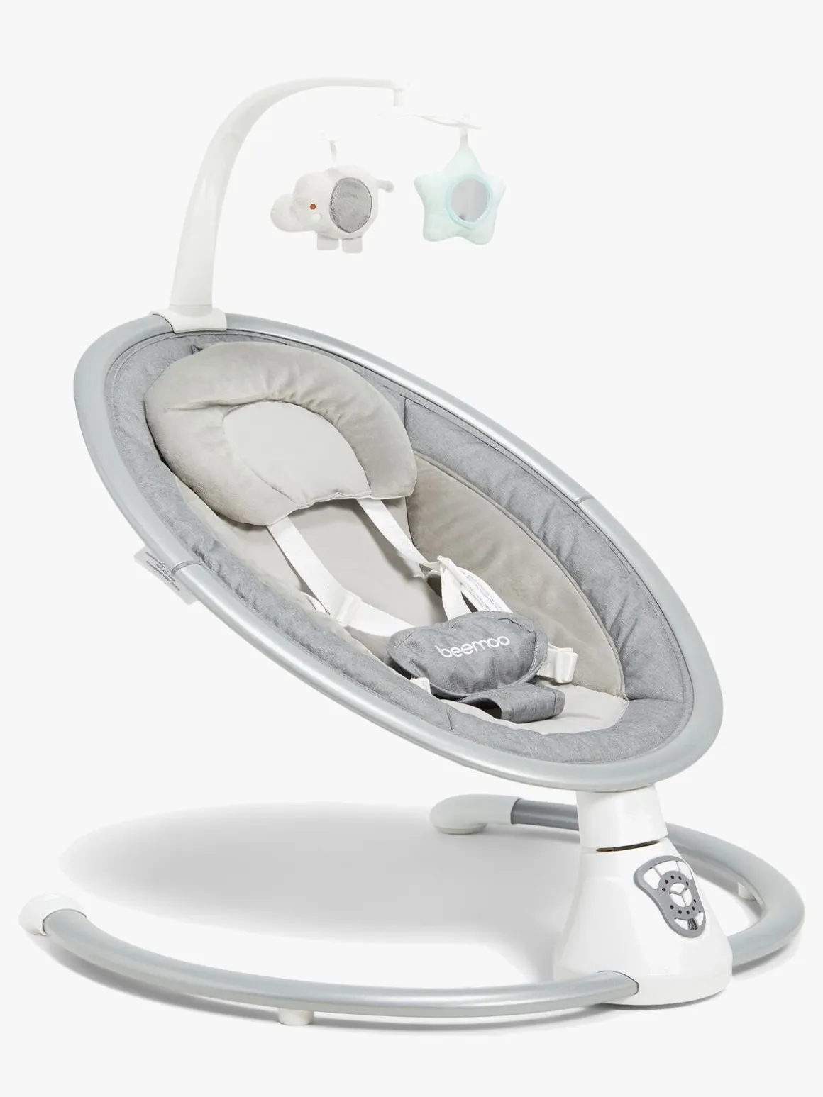 Beemoo PLAY Rocker Low Skråstol, Grey