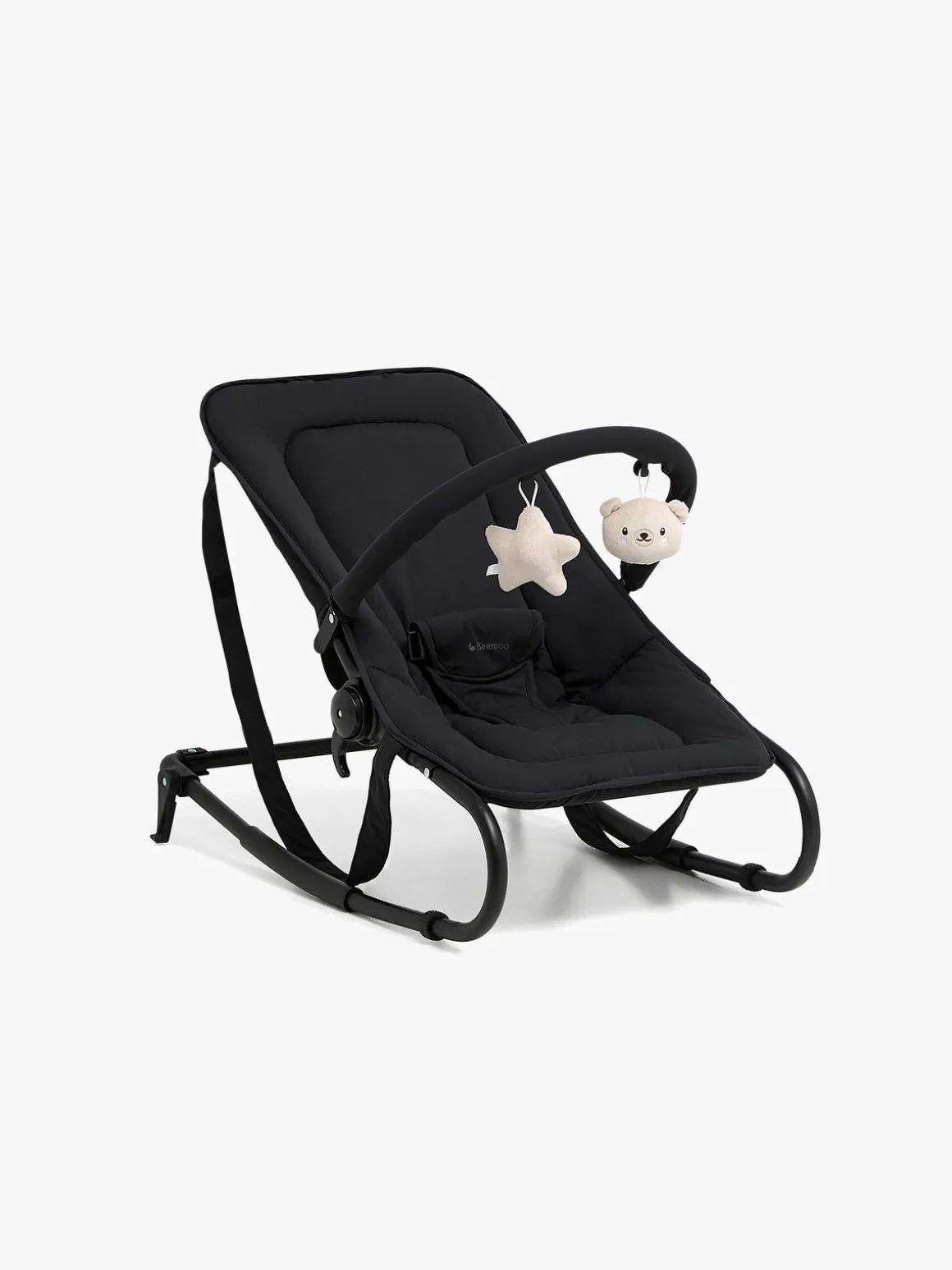 Beemoo PLAY Simple Skråstol, All Black