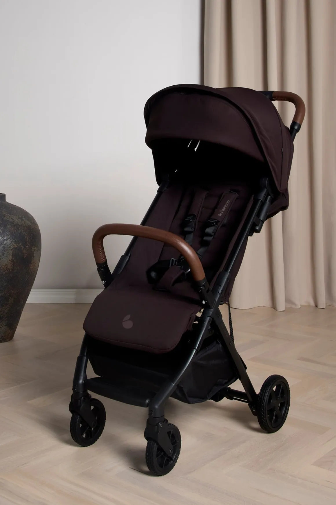 Beemoo Pro Airway Klapvogn, Espresso Brown
